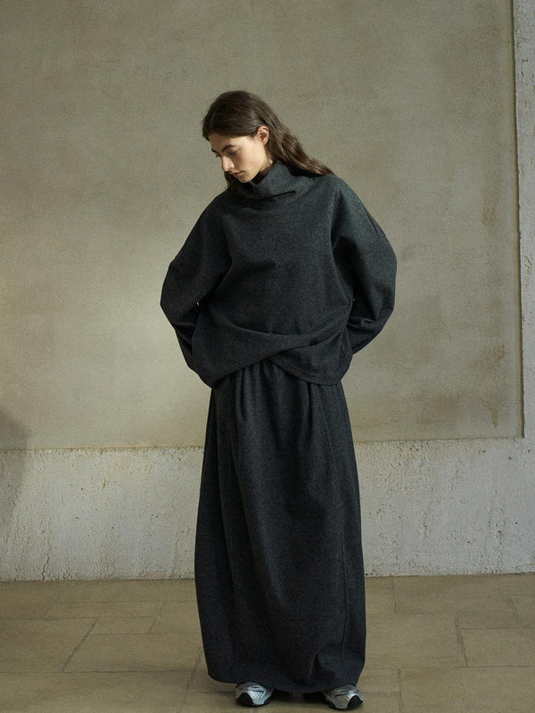 Veloria Paneled Skirt